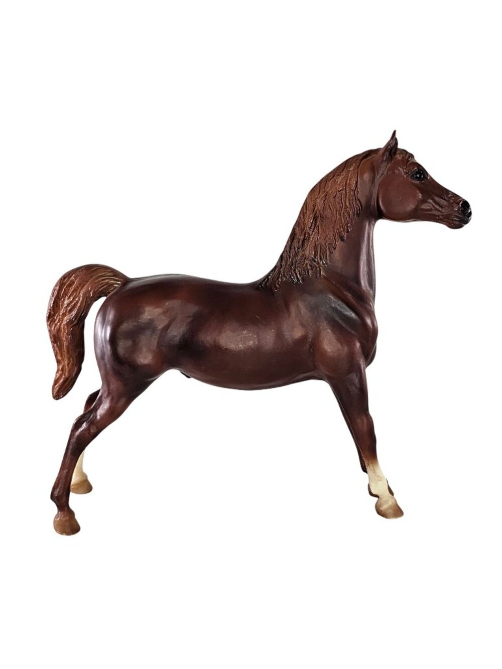 Breyer Horse Show Stance Morgan #831 Dark Red Chestnut Traditional Model 1990-19
